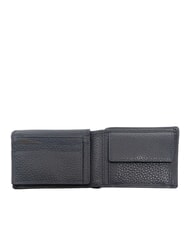 SPALDING SNAP Portofel compact din piele  albastru - Portofele bărbați - 3