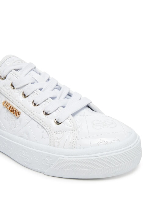 JLOVE Adidași strălucitori alb - Pantofi femei