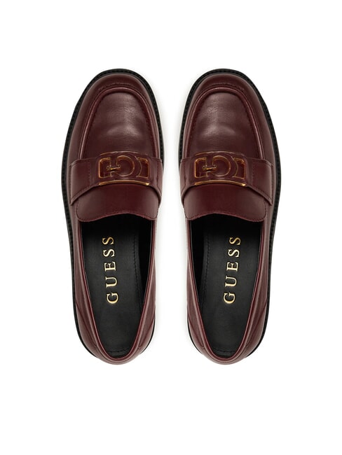 SHUTTLE3 Mocasin din piele RED - Pantofi femei