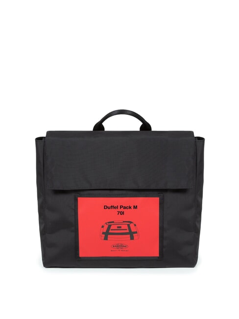 DUFFEL PACK M Rucsac de călătorie mediu, geantă de voiaj prelată roșie - Genți de voiaj