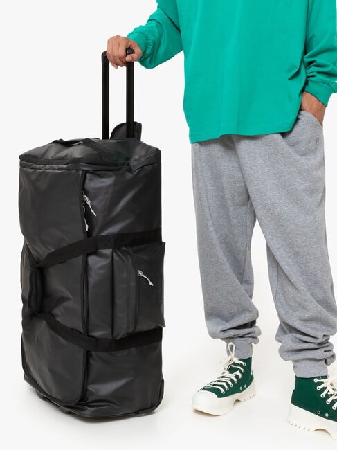 TARP DUFFL'R WHEEL Troler / Geanta mare prelată neagră - Genți de voiaj