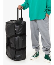 EASTPAK TARP DUFFL'R WHEEL Troler / Geanta mare prelată neagră - Genți de voiaj - 5