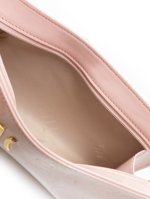 GEO Frumusețe mare, dreaptă, cu imprimeu pudra - Genți plic și truse