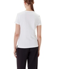 GUESS PEARLS LOVE TRIANGLE Tricou cu imprimeu și aplicații - tricou
