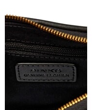 PINKO HALF MOON BABY Geantă de umăr aur negru-vechi - Genți femei - 6