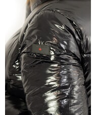 CANADIAN SUMMERSIDE Jachetă scurtă și strălucitoare cu puf negru strălucitor reciclat - Jachete de puf pentru femei - 3