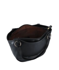 THE BRIDGE DOMITILLA  Geantă de cumpărături din piele Negru de aur - Genți femei - 3