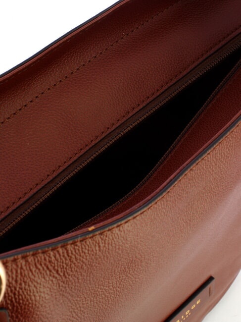 DOMITILLA  Geantă de cumpărături din piele BROWN - Genți femei