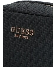 GUESS MIREMA Geantă de umăr mini BLACK - Genți femei - 3