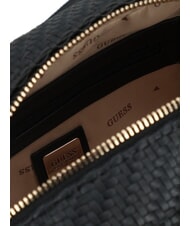 GUESS MIREMA Geantă de umăr mini BLACK - Genți femei - 4