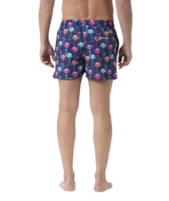 SUN68 BIG PRINT Costum de plajă pentru bărbați albastru marin/albastru deschis - Costume de baie - 2