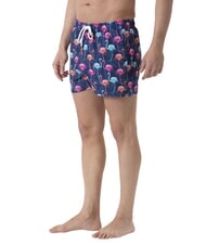 SUN68 BIG PRINT Costum de plajă pentru bărbați albastru marin/albastru deschis - Costume de baie - 5