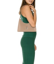 FURLA DIAMANTE Geantă mică cu cadru greige - Genți femei - 4