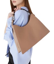 FURLA NUVOLA Geantă de umăr, piele deşert - Genți femei - 3