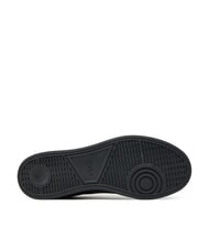 RALPH LAUREN HERITAGE COURT II  Adidași din piele pp negru/gri pal - Pantofi unisex - 6