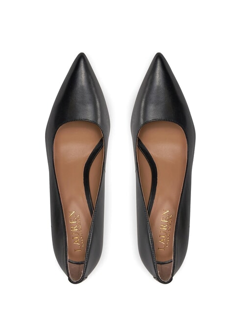 LINDELLA  Pantofi cu toc &icirc;nalt din piele BLACK - Pantofi femei