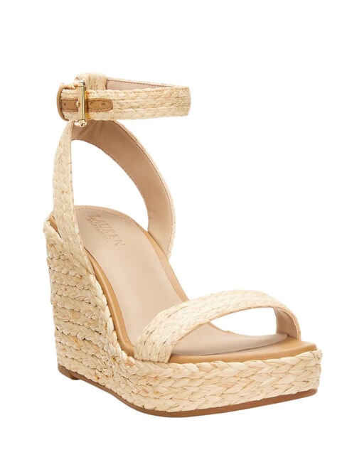 HILARIE IV  Sandale cu espadrile &icirc;nalte natural - Pantofi femei