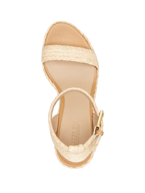 HILARIE IV  Sandale cu espadrile &icirc;nalte natural - Pantofi femei
