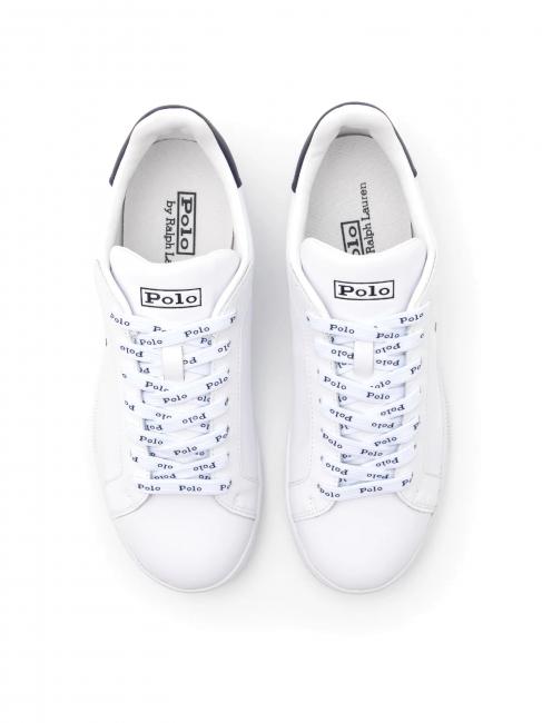 HERITAGE COURT II NAPPA Adidași din piele pentru bărbați alb / newport bleumarin pp - Pantofi bărbați