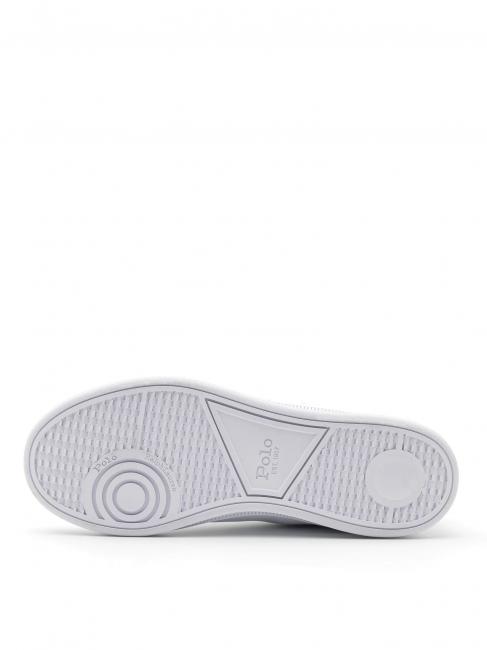 HERITAGE COURT II NAPPA Adidași din piele pentru bărbați alb / newport bleumarin pp - Pantofi bărbați