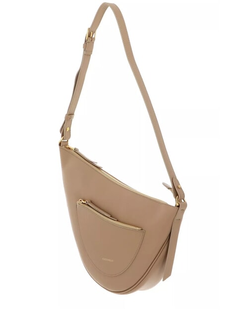 SNUGGIE Geantă de umăr, piele fre.beige/sunri - Genți femei