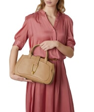 COCCINELLE HIMMA Geantă de m&acirc;nă, cu curea de umăr bej proaspăt - Genți femei - 5