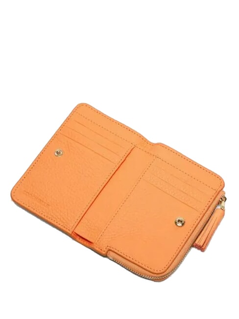 TASSEL tassel portafoglio pelle martellata Portofel din piele pietrișată răsărit - Portofele femei