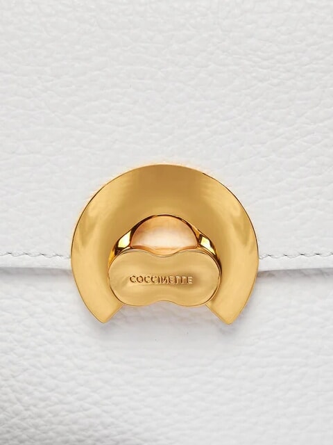 BINXIE Geantă de umăr alb strălucitor - Genți femei