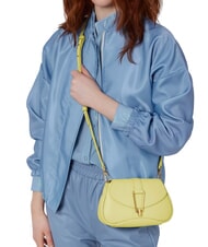 COCCINELLE HIMMA Mini geanta din piele texturata spălat de var - Genți femei - 4