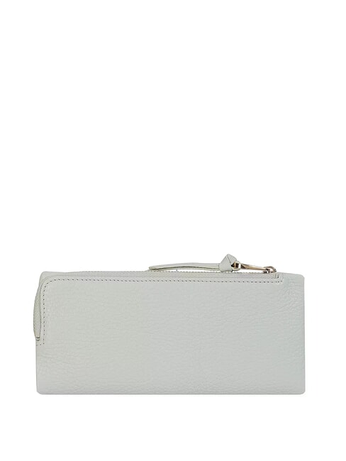 SOFTY Portofel din piele pietrișată verde celadon - Portofele femei
