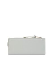 COCCINELLE SOFTY Portofel din piele pietrișată verde celadon - Portofele femei - 3