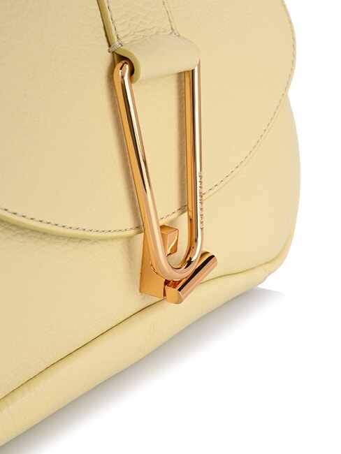 HIMMA Geanta de mana din piele texturata spălat de var - Genți femei