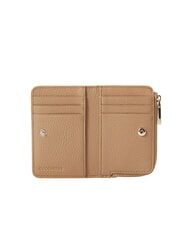 COCCINELLE METALLIC SOFT Suport card din piele - Portofele femei