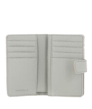 COCCINELLE METALLIC SOFT Portofel din piele texturata - Portofele femei