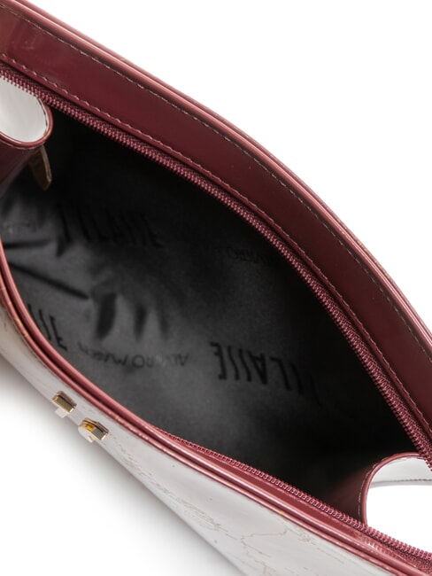 GEO Frumusețe drept mediu strălucitor Burgundia - Genți plic și truse