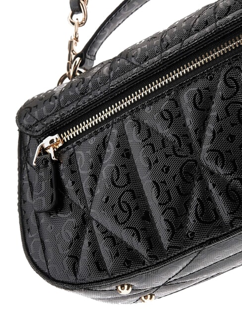 ALDINA  Geantă de m&acirc;nă, cu curea de umăr BLACK - Genți femei