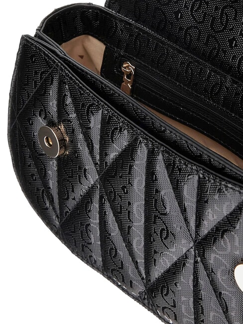 ALDINA  Geantă de m&acirc;nă, cu curea de umăr BLACK - Genți femei