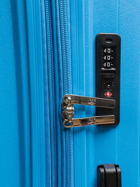 AIR FLOW Set de 3 cărucioare: cabină, mediu, mare lac albastru - Set trolere