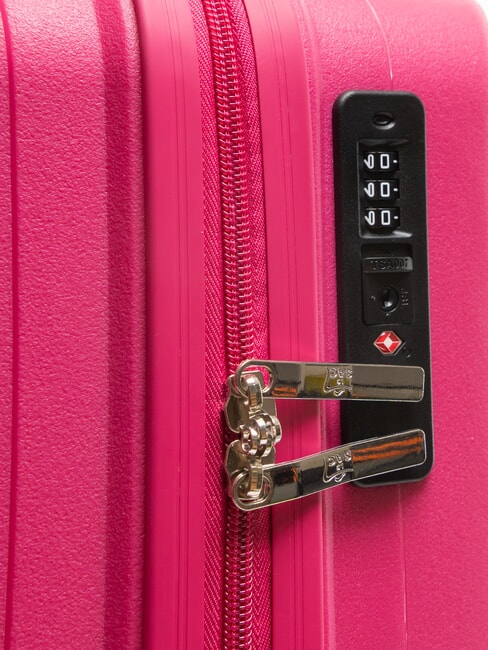 AIR FLOW Cărucior pentru bagaje de mână roșu piersică - Bagaje de mână