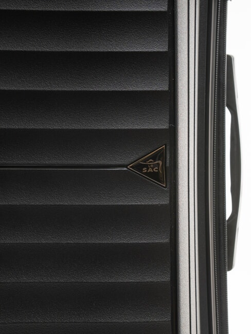 AIR FLOW Cărucior mare extensibil negru - Trolere rigide