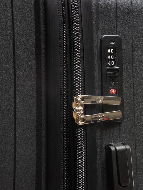 AIR FLOW Cărucior extensibil mediu negru - Trolere rigide