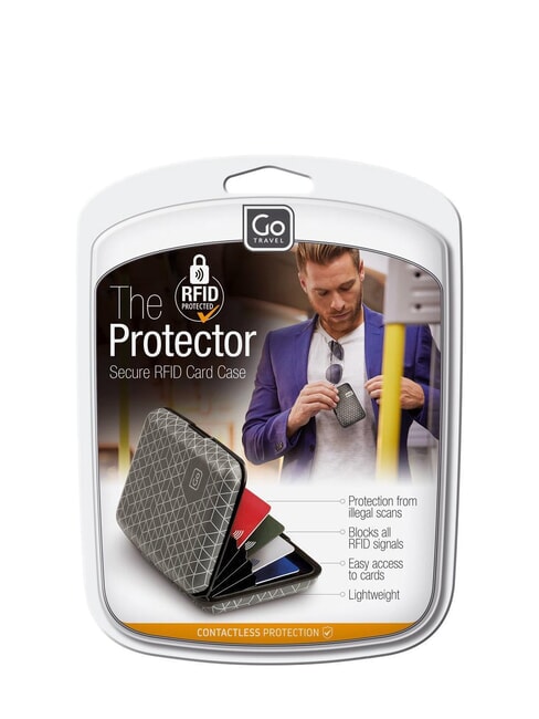 GO  Suport rigid pentru carduri cu blocare RFID negru - Accesorii de călătorie