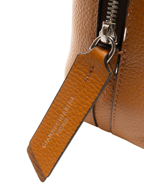 ALIFA Geanta din piele cu bareta de umar fulgi - Genți femei