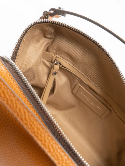 ALIFA Geanta din piele cu bareta de umar fulgi - Genți femei