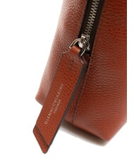 GIANNI CHIARINI ALIFA Geanta din piele cu bareta de umar roșu cărămiziu - Genți femei - 4