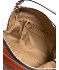 GIANNI CHIARINI ALIFA Geanta din piele cu bareta de umar roșu cărămiziu - Genți femei - 5