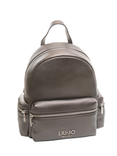 EVRIM Rucsac mediu cu buzunare antracit met. - Genți femei