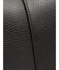 GIANNI CHIARINI HELENA ROUND Geantă din piele cu curea dublă de umăr negru - Genți femei - 3