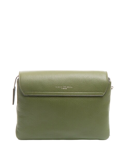 THREE Geanta de umar, din piele foc adânc - Genți femei