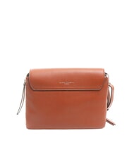 GIANNI CHIARINI THREE Geanta de umar, din piele roșu cărămiziu - Genți femei - 4